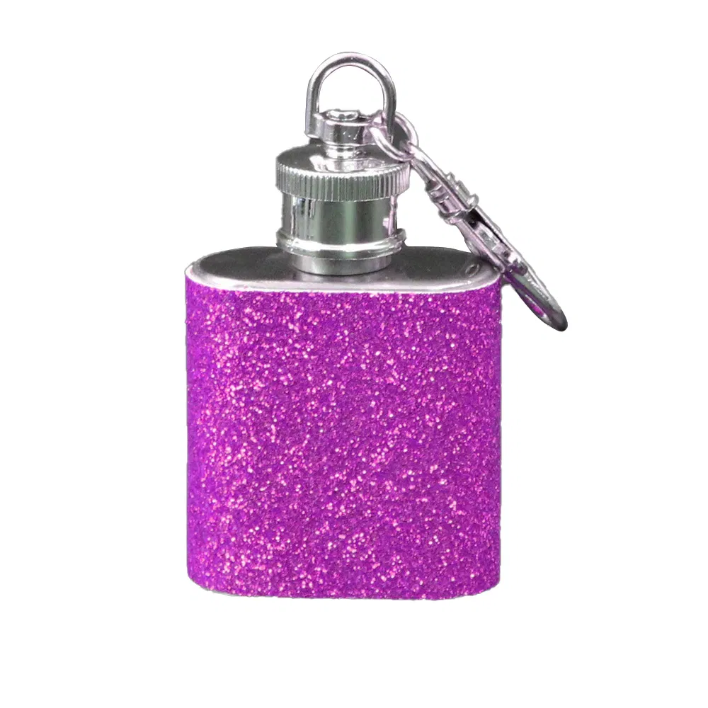 1 Oz Stainless Steel Portable Flask Size Bottle of Vodka