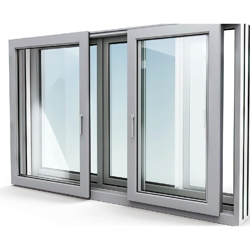 Nfrc Certificate Aluminum Windows /PVC Profile Extrusion Building Material Sliding Aluminum Door Metal Sliding Casement / Screen Windows