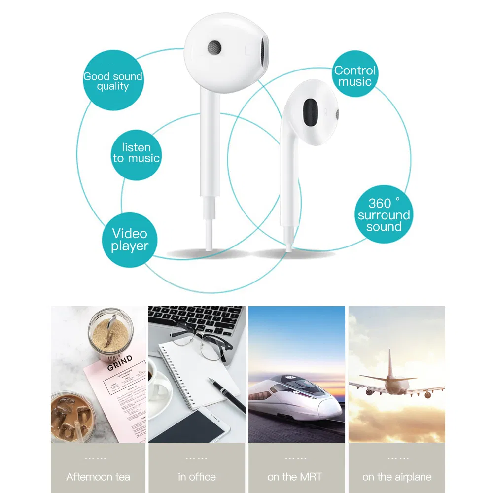Наушники EarPod Lightning с микрофоном