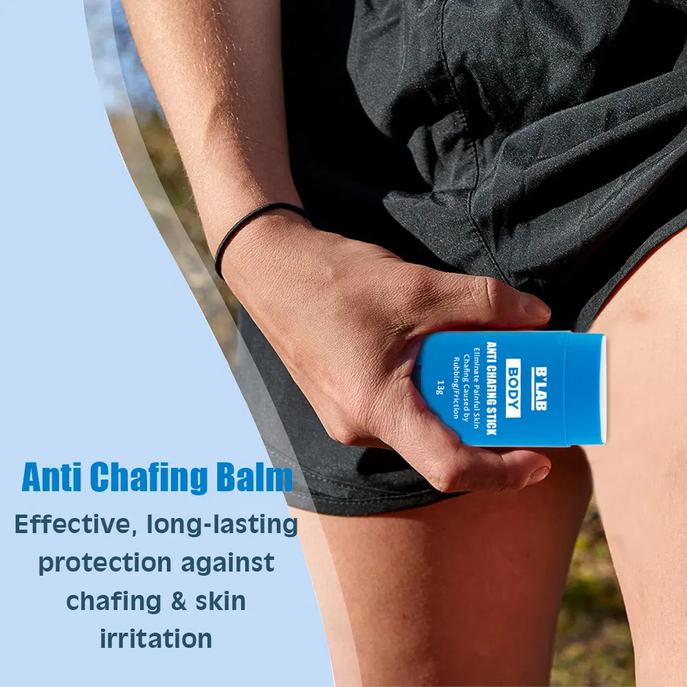 Custom Non Greasy Thigh Rub Protection Anti Chafe Stick with Shea Butter