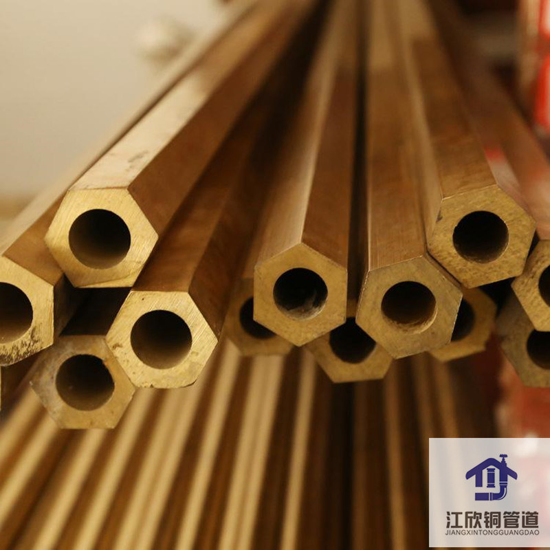 Brass Material Hex Tube C35200/C3605 Hollow Solid Bar Brass Pipes