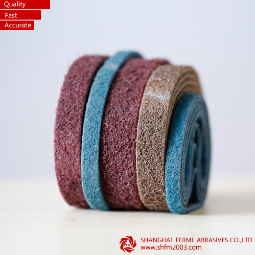 FM Abrasives Non-Woven Sanding Belt for Grinding and Polishing