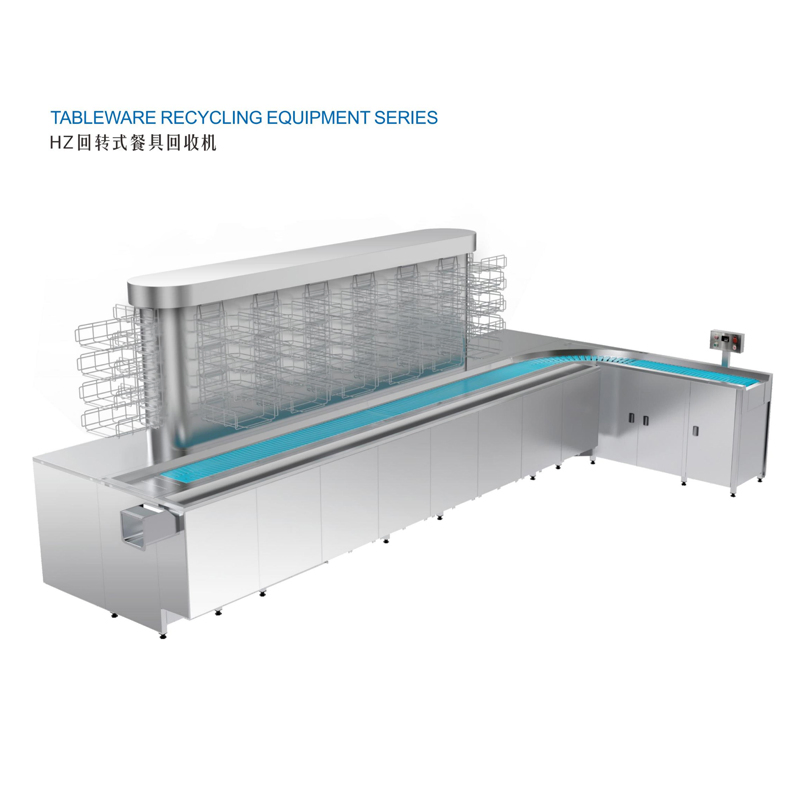 Industrial Large-Scale Dishwasher Kitchen Assembly Line Dishwasher