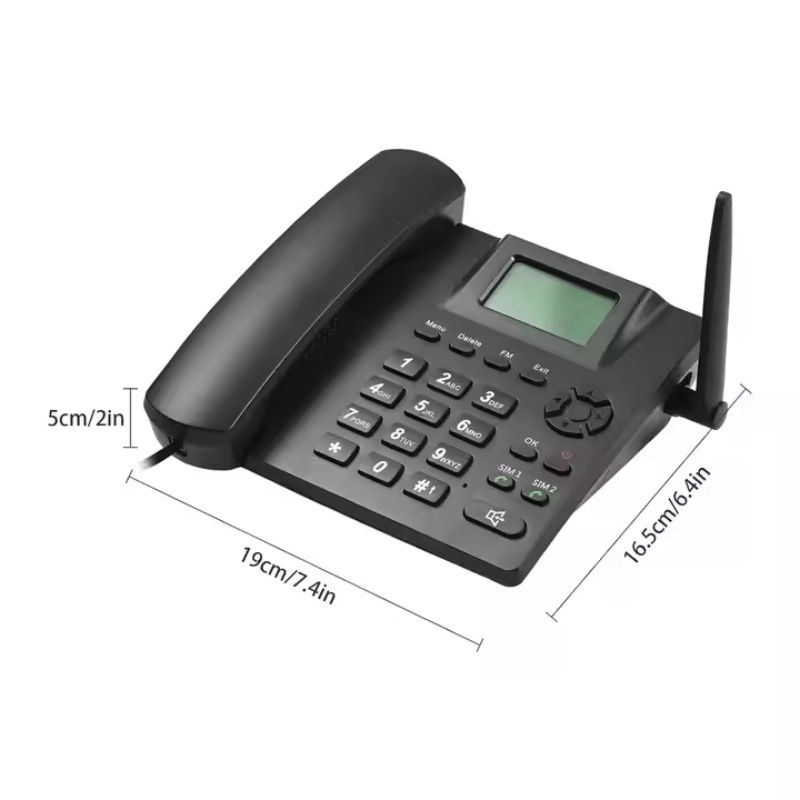 Reliable GSM Fixed Wireless Desk Phone for Home Use