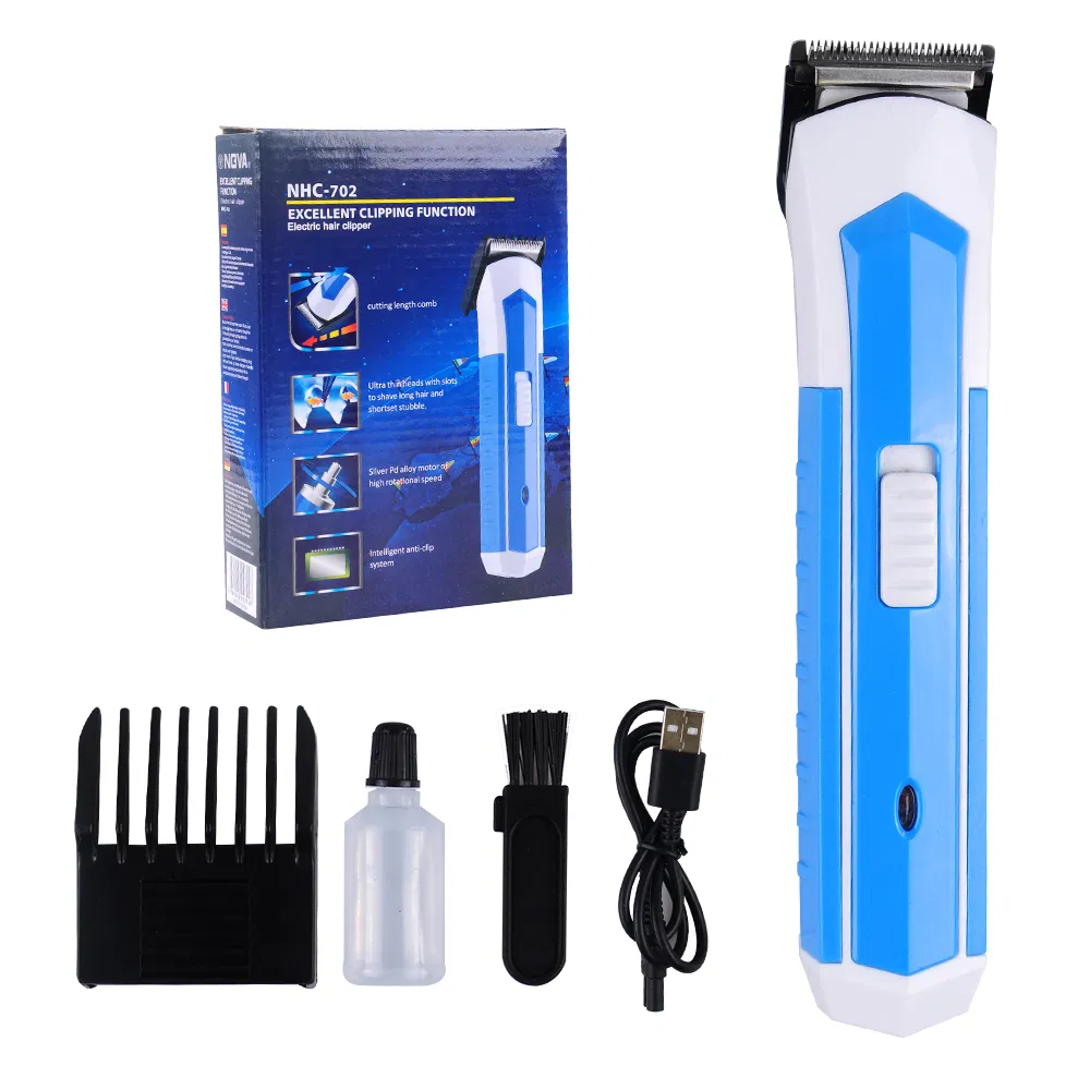 Newest Rechargeable Simple Style Wireless Hair Clipper Hair Trimmer
