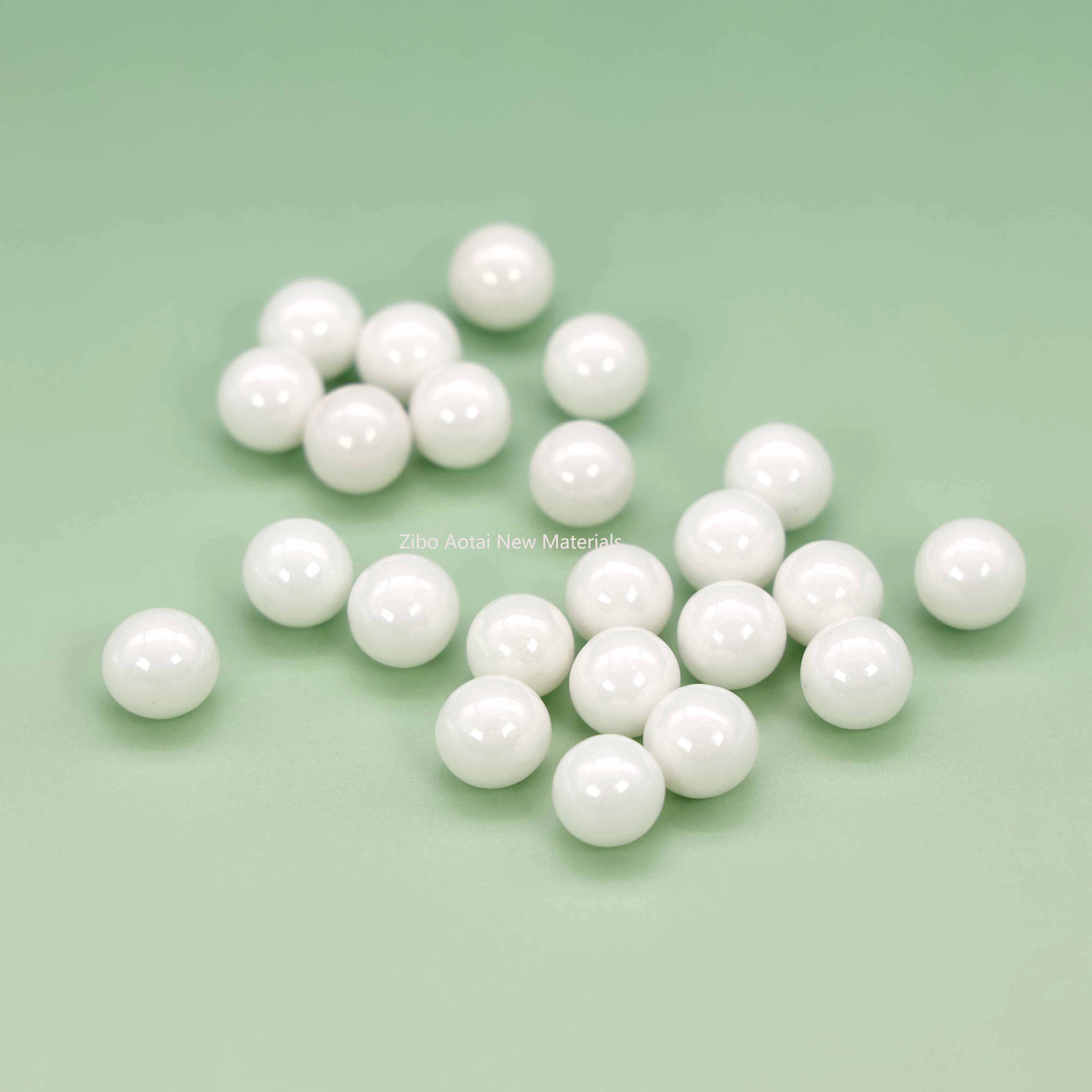 Low Abrasion Zirconium Beads for Protectiving Ink