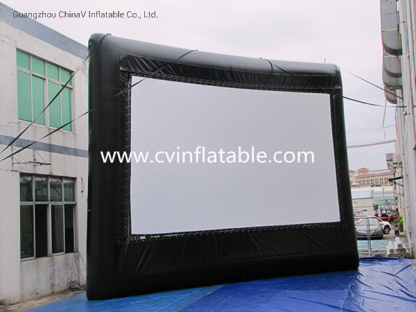 Custom Gaint Inflatable Advertising Theater Movie Screen
