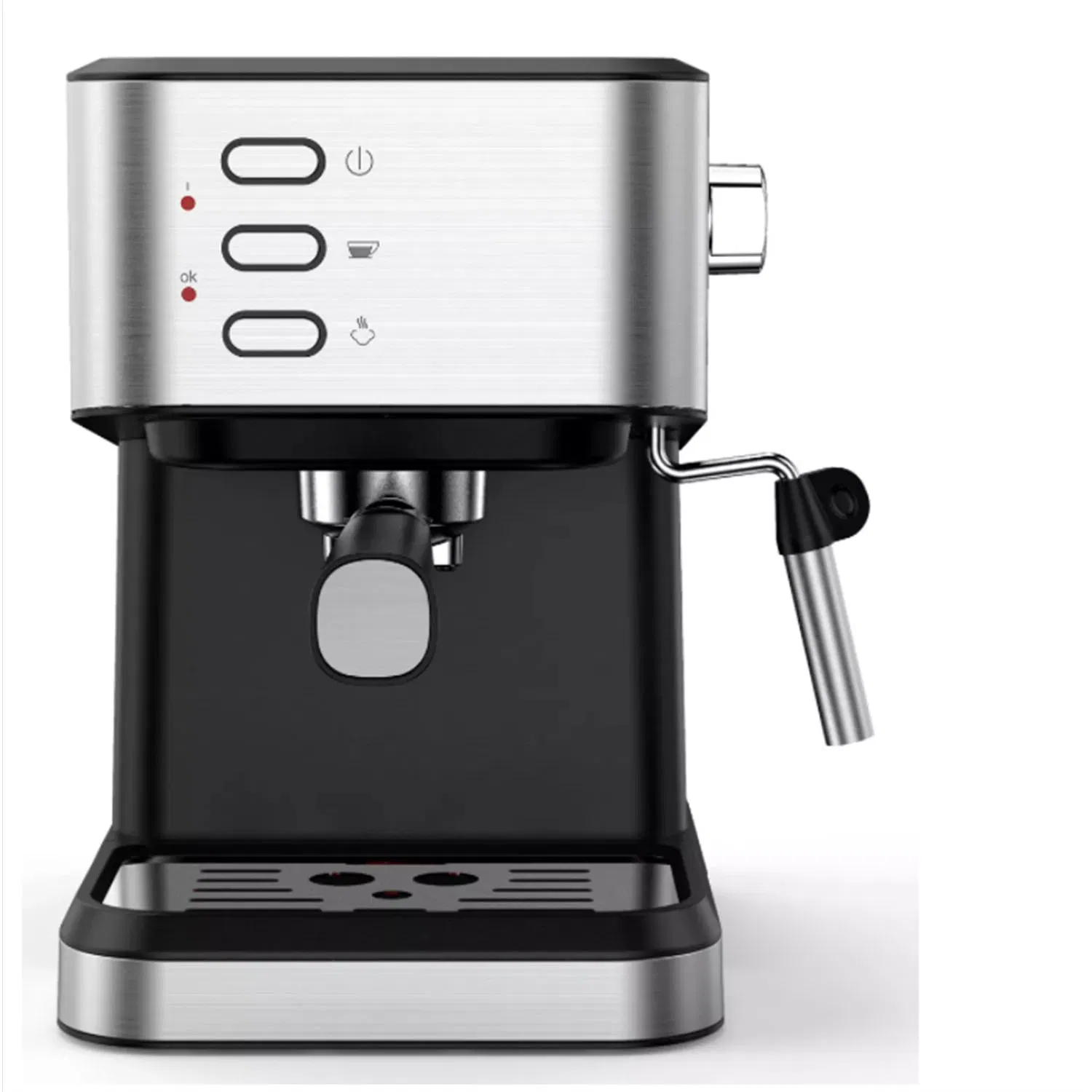 Italian Commercial Espresso Machine with Two Group Heads and Independent Water Boilers for High Volume Hot Sale