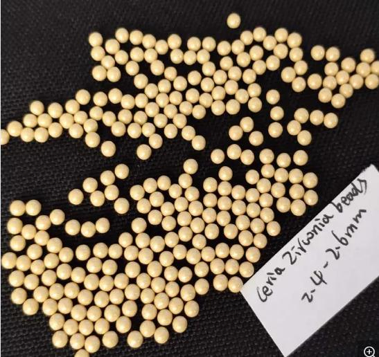 Церий-стабилизированные циркониевые шары для износостойких покрытий