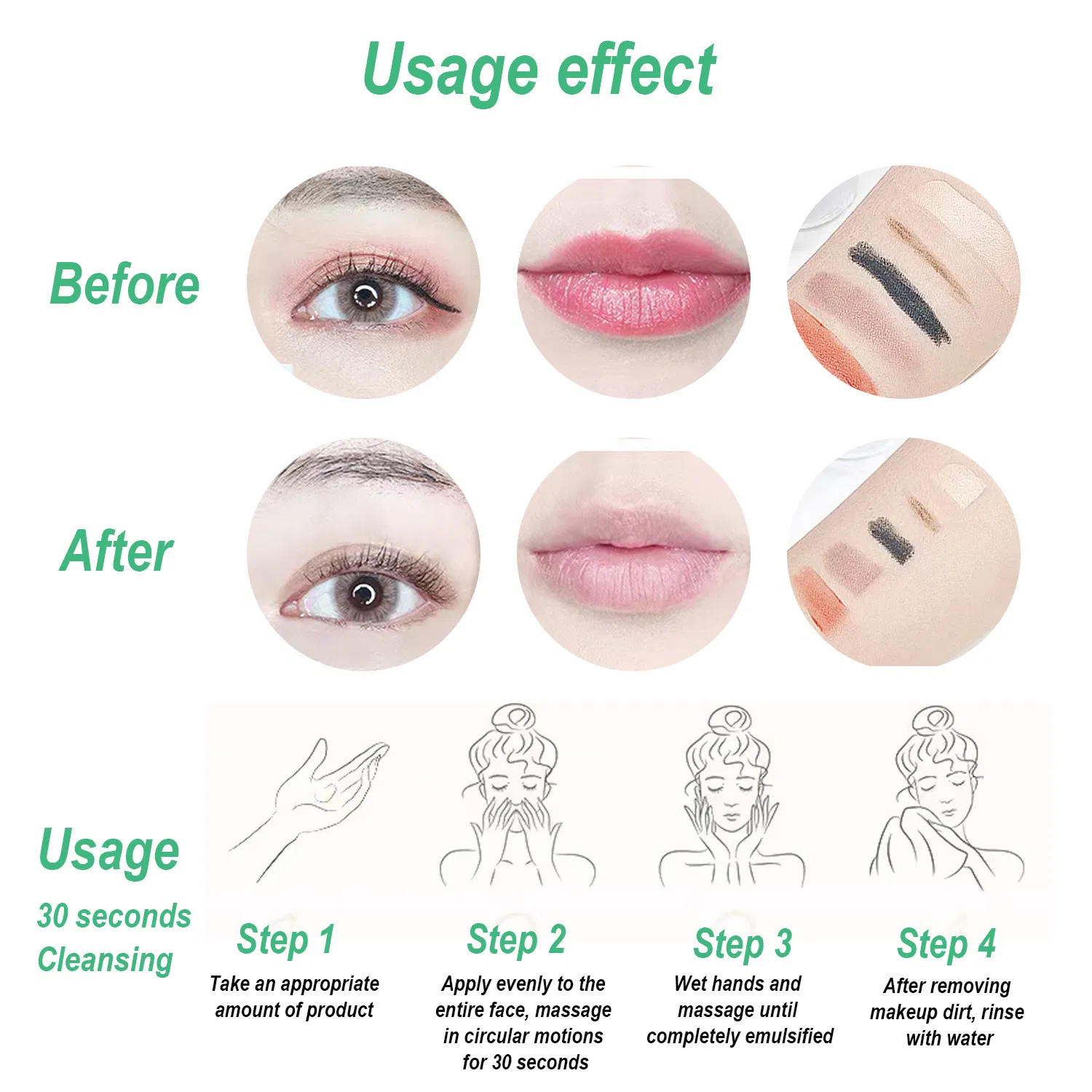OEM Skin-Friendly Deep Cleansing Strong Cleaning Power Makeup Oil