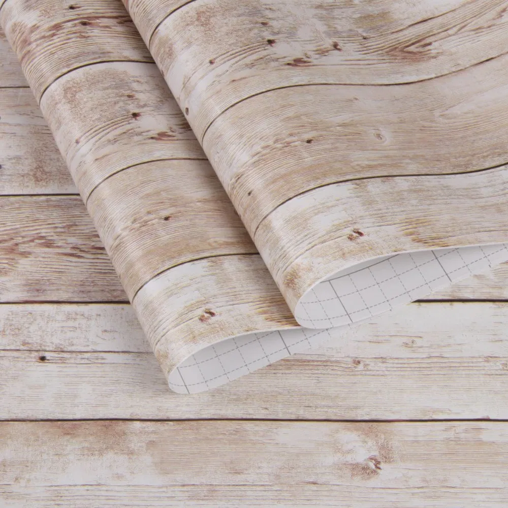 PVC with Glue Living Room Vinyl Self Adhesive Peel& Stick Wallpaper Decor Film