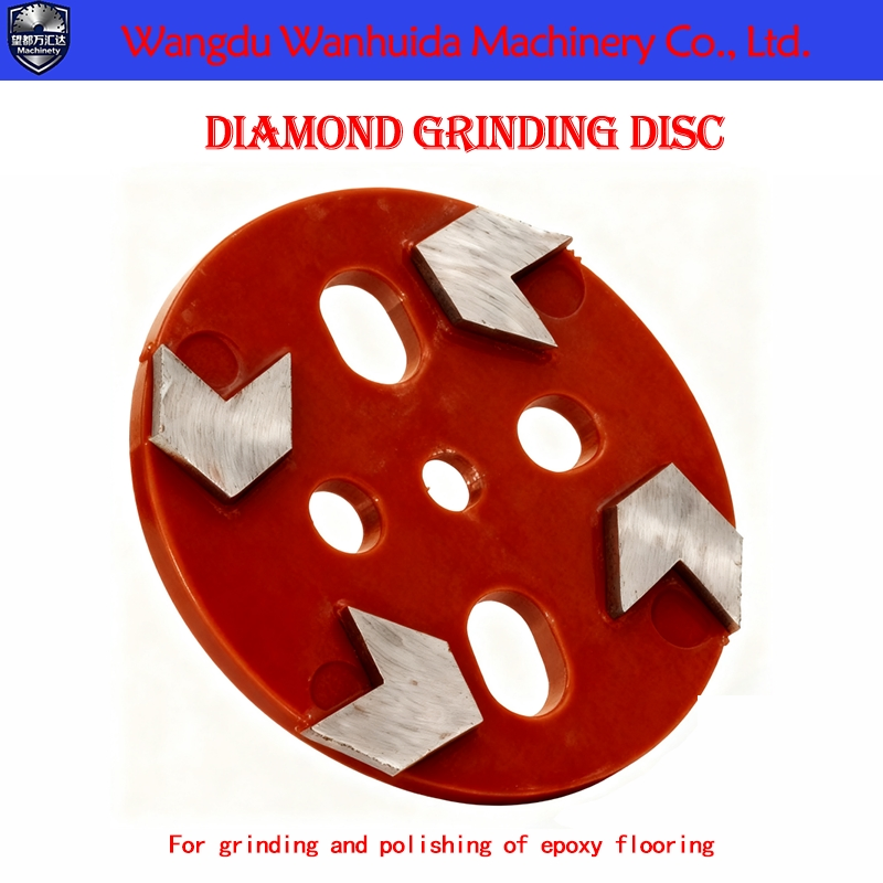 Concrete Epoxy Grinding 100mm Diamond Pad Compatible with Angle Grinder