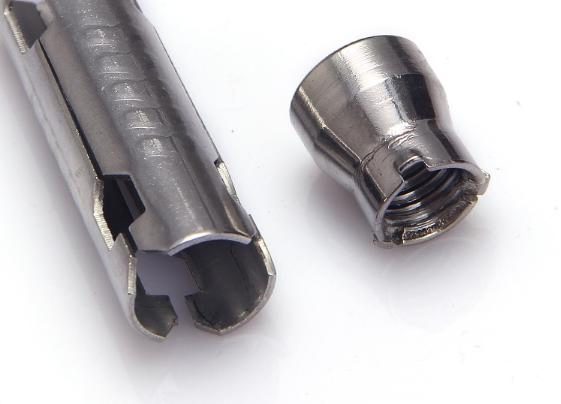 SS304 M12 Fish Scale Sleeve Concrete Expansion Shield Anchors