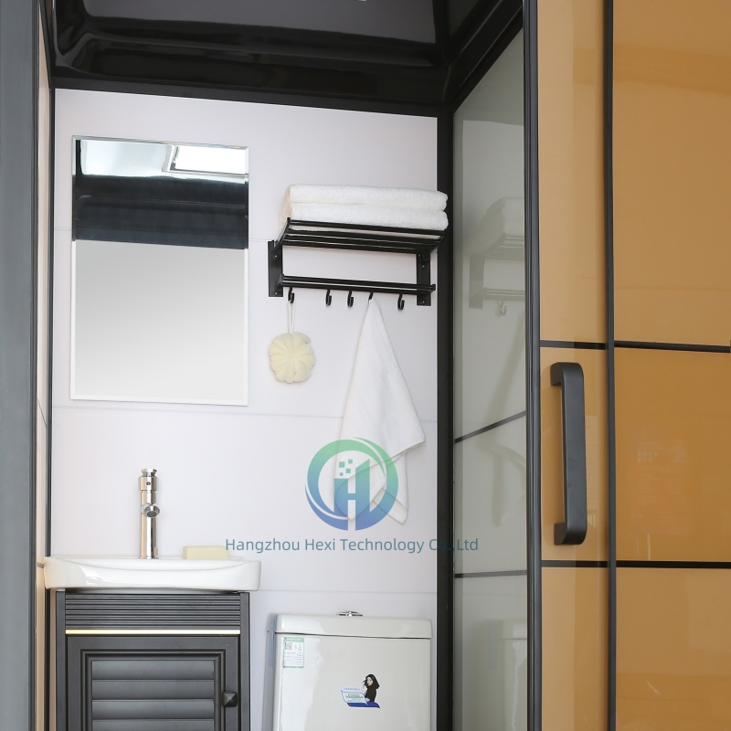Modern Sanitary Ware Toilet and Shower Prefab Bathroom Unit