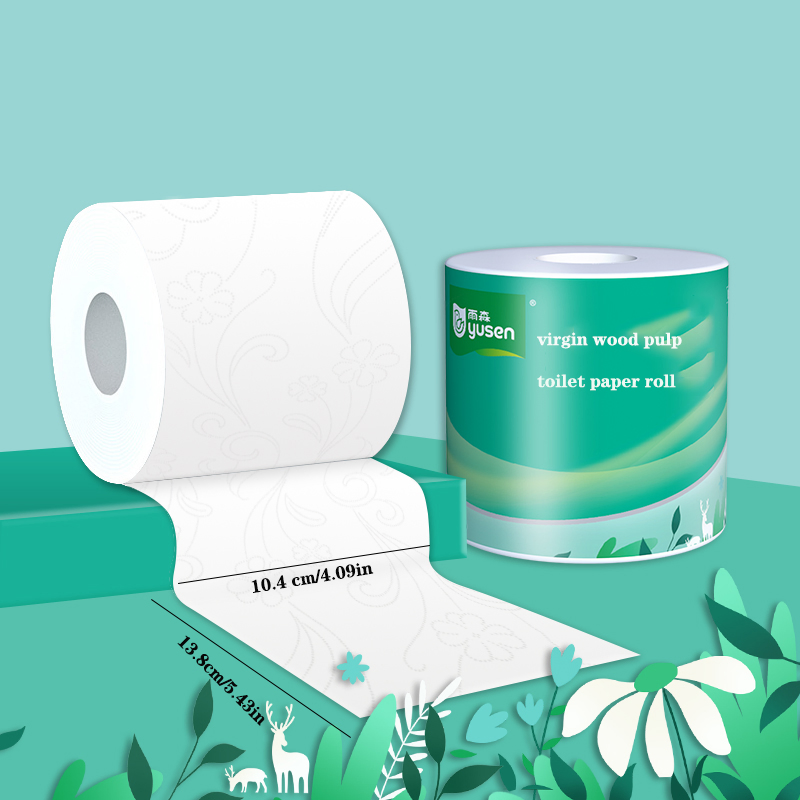 Factory Wholesale Bulk Toilet Paper Manufacturer Sells Customised Toilet Tissue Paper