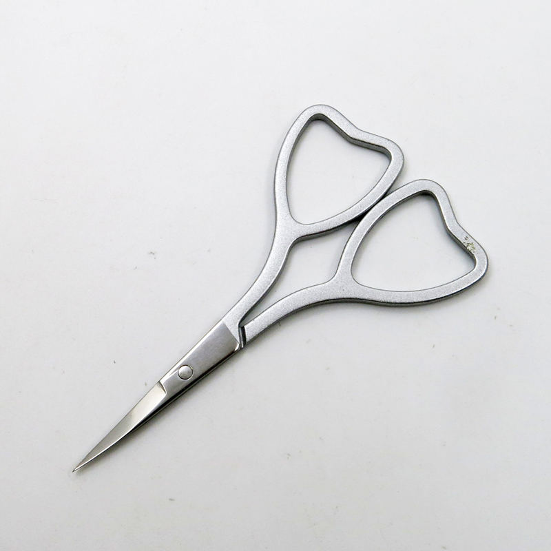 OEM Your Logo Beauty Makeup Scissors Facial Trimming Tweezers Portable for Promotion Gift