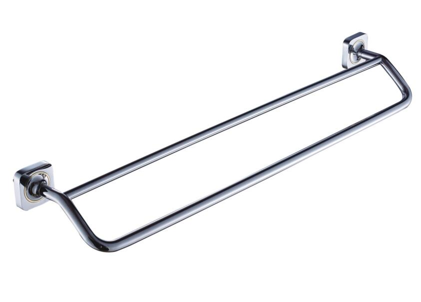 Полотенцедержатель для ванной, хром, латунь