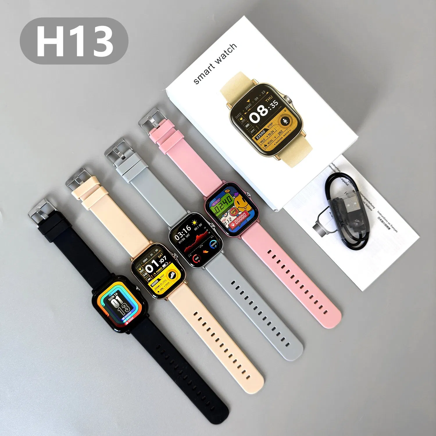 Smart Watch H13 Fitness Tracker Bluetooth Sport Smartwatch