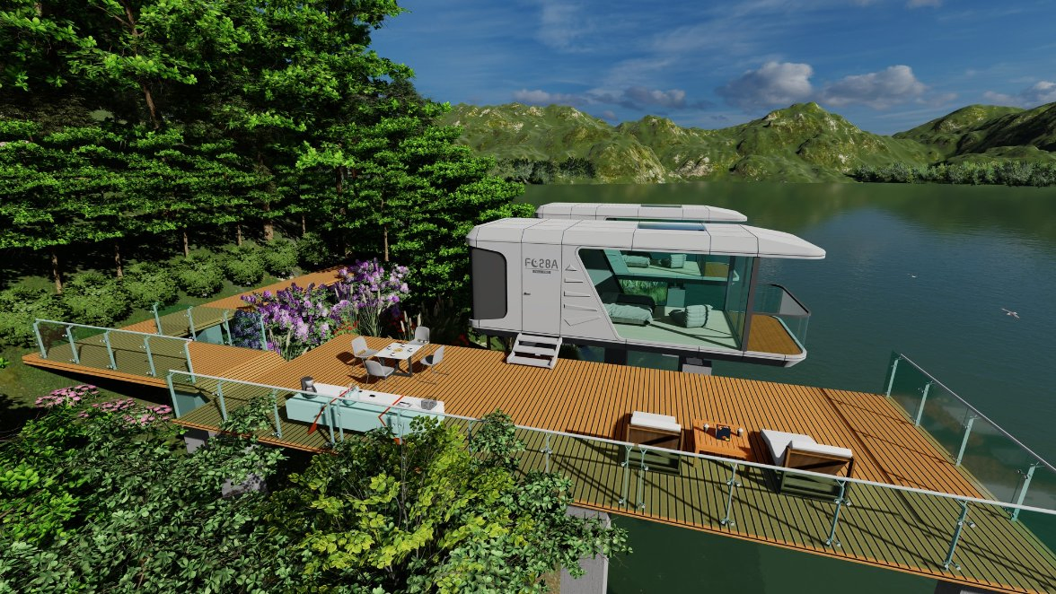 Fashion Luxurious Design Camping Capsule