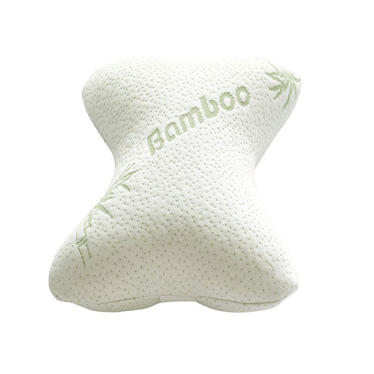 Comfortable Bone Shape 100 Latex Foam Rubber Pillow