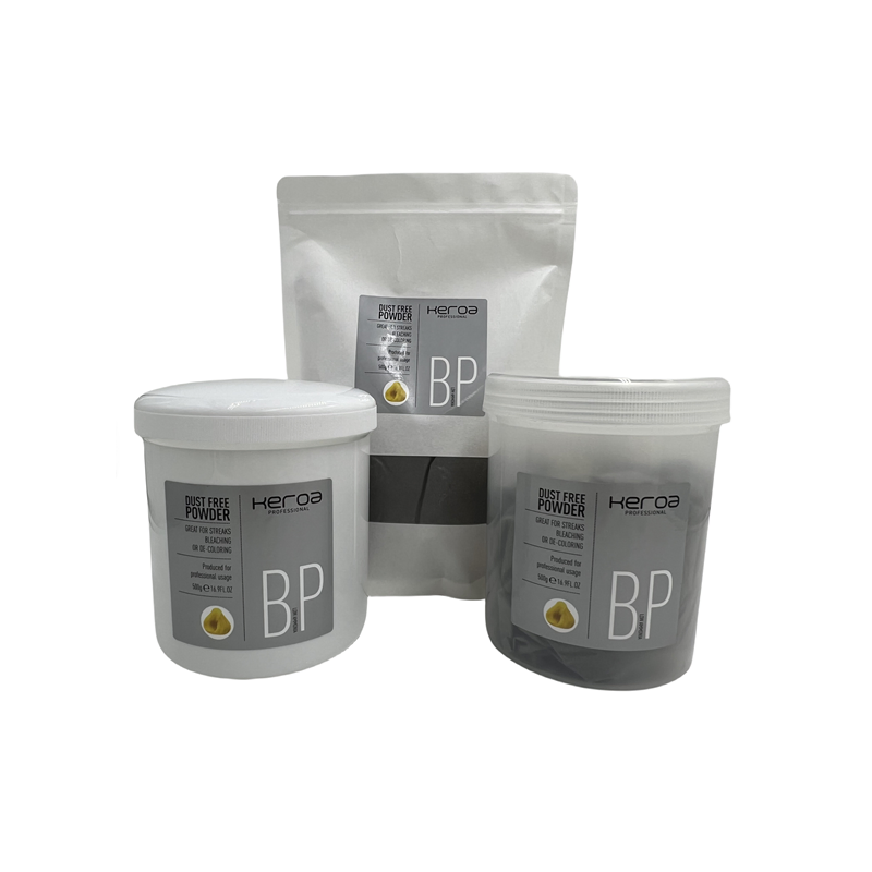 Wholesale 500g Keroa Series Ammonia Free Organic Blue 9+ Bleach Powder