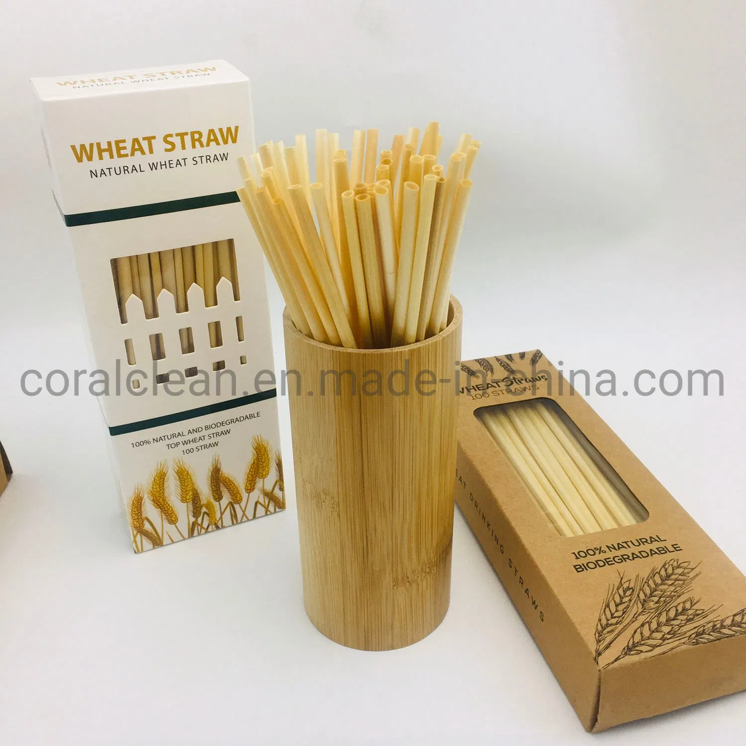 100% Biodegradable Hay Straws Natural Wheat Straws for Drinking