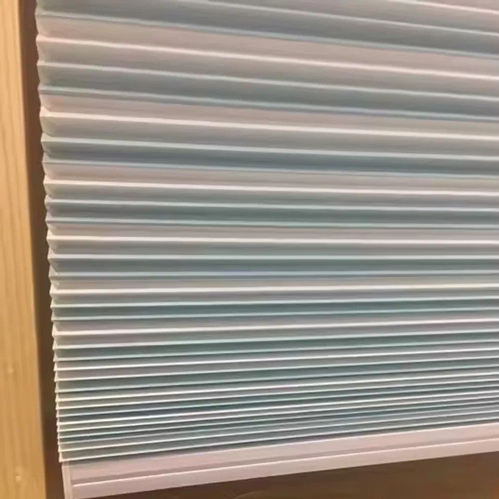Custom Day and Night Blackout Design Honeycomb Roller Blinds Fabric