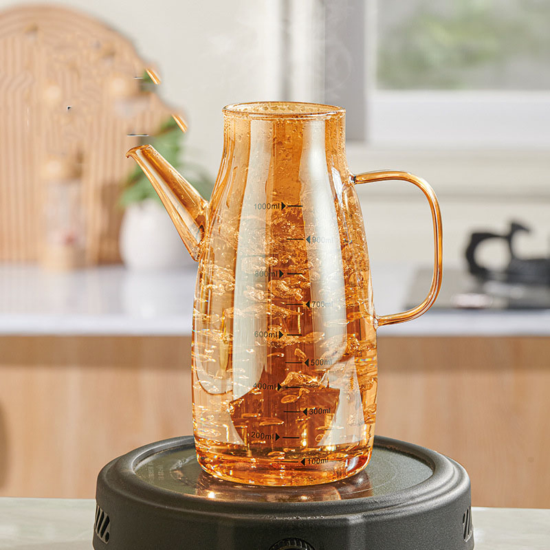 Popular Glass Oil Jar Kitchen Household Soy Sauce Vinegar Seasoning Bottle