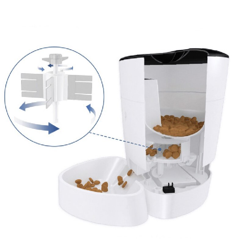 Smart Automatic Pet Feeder with Mobile Remote Control Functionality