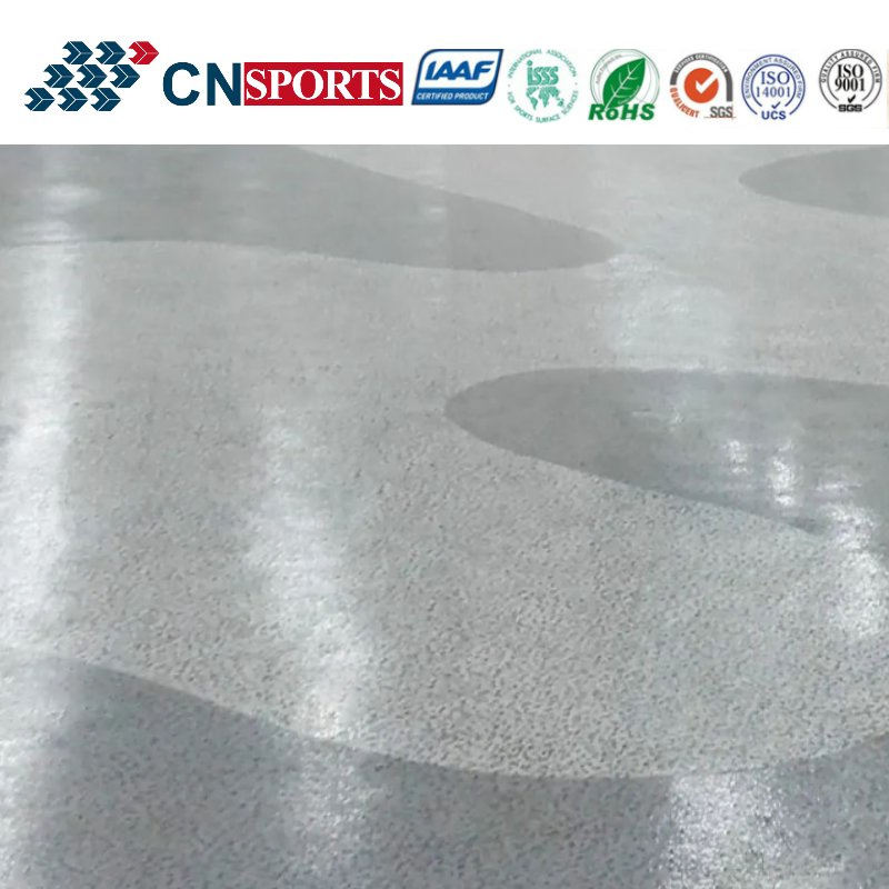 Cn-C02 Non-Slip Stone Pattern Type Flexible Spua Flooring for Office/Classroom