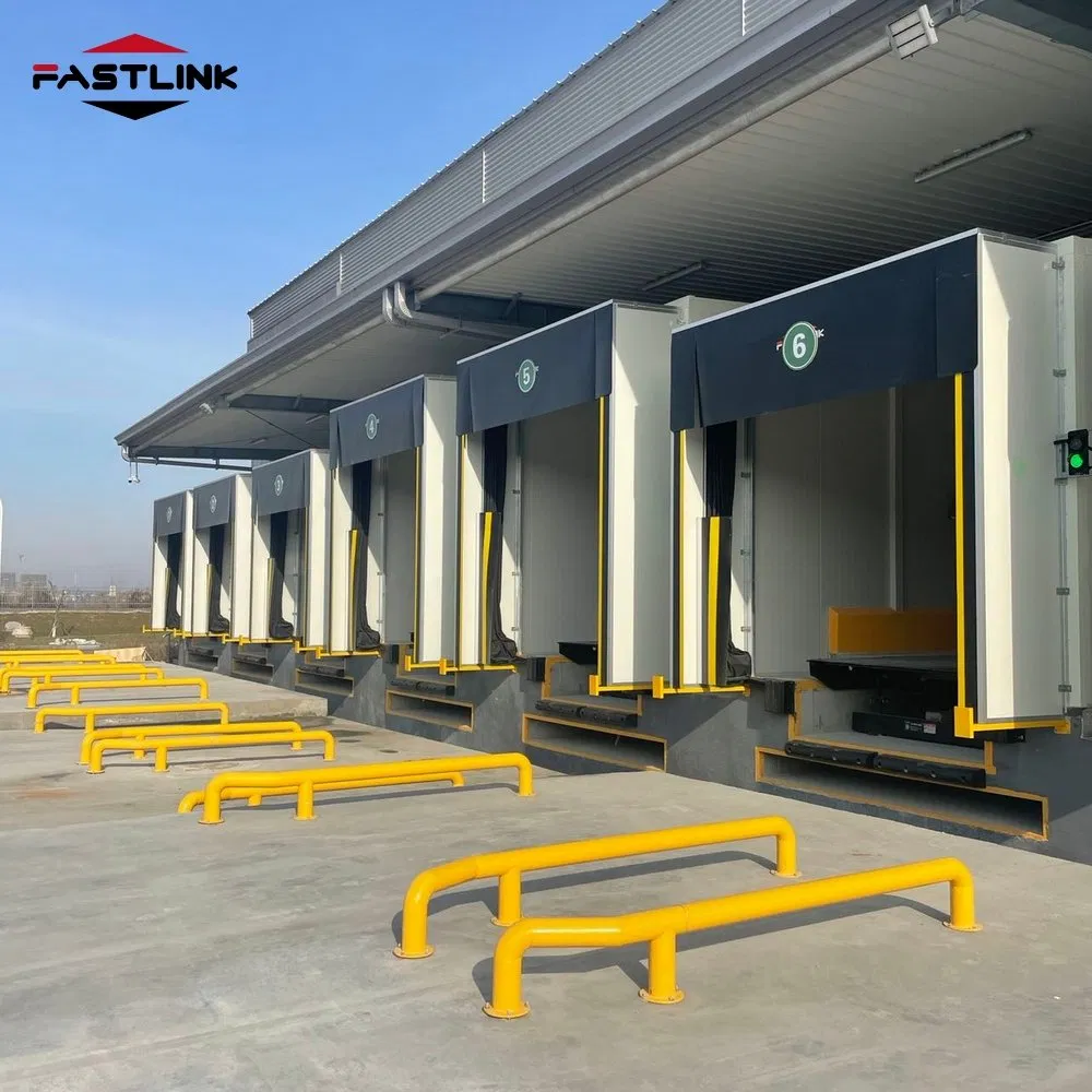 Fastlink Pharmaceutical Factory Cold Chain Food Electronic PVC Surface Waterproof Customized Loading Mechanical Dock Seals Dock Shelters