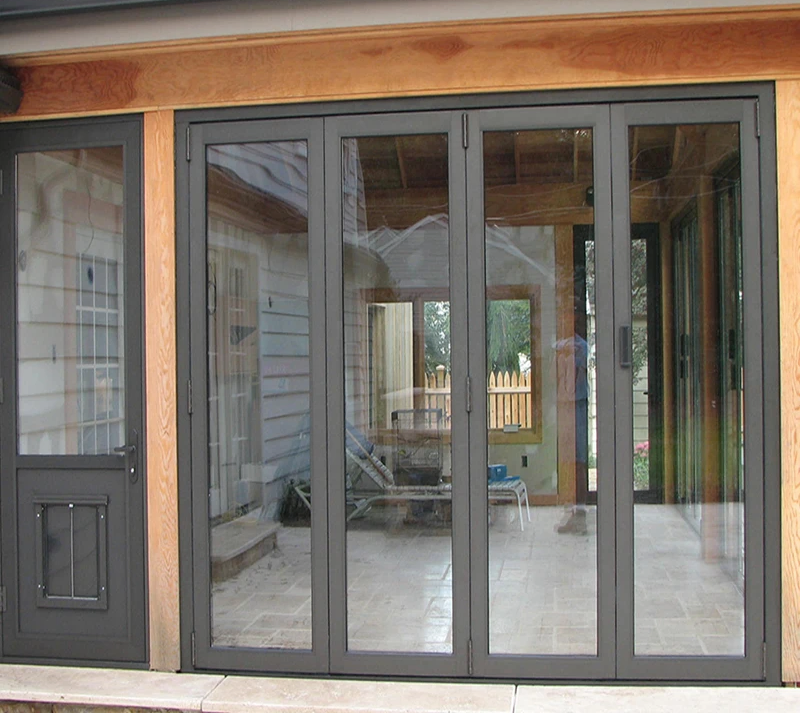 Customized Interior Partition Wall Door/Plastic Steel Bifold Doors/PVC Folding Door for Balcony