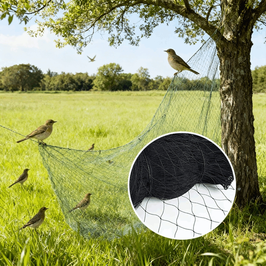 High Density Polyethylene Bird Netting with Square Mesh for Farm Use