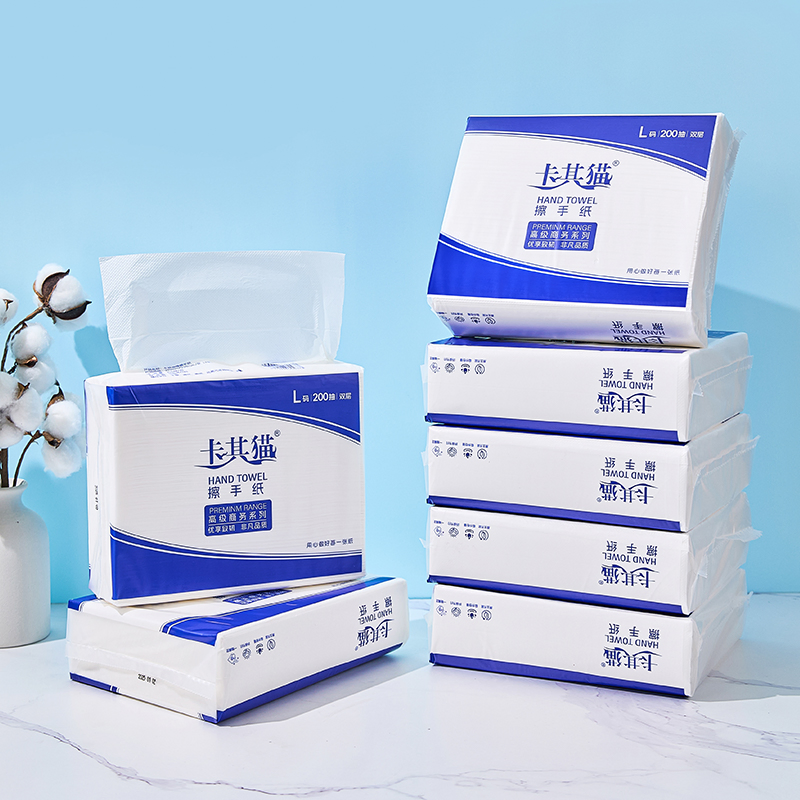 Factory Custom 1-Ply Eco-Friendly Water Absorption White Virgin Z-Fold Hand Paper Towels