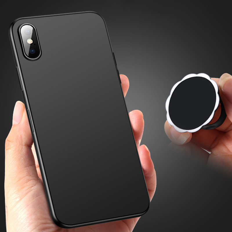 Sunflower Finger Ring Kickstand PC+Zinc Alloy Universal Grip 360-Degree Rotation Mobile Phone Loop Phone Ring Holder