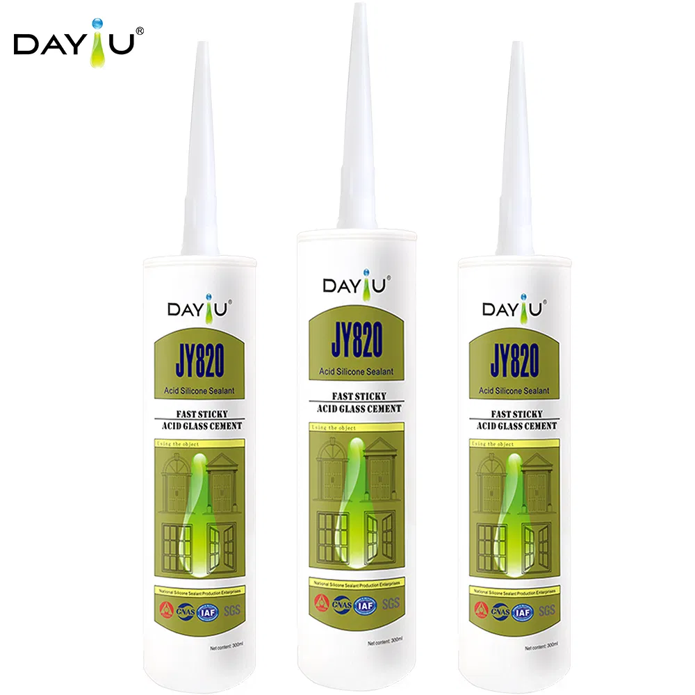 Good Viscosity Glazing Adhesive Silicone Sealant for Decorative Materials