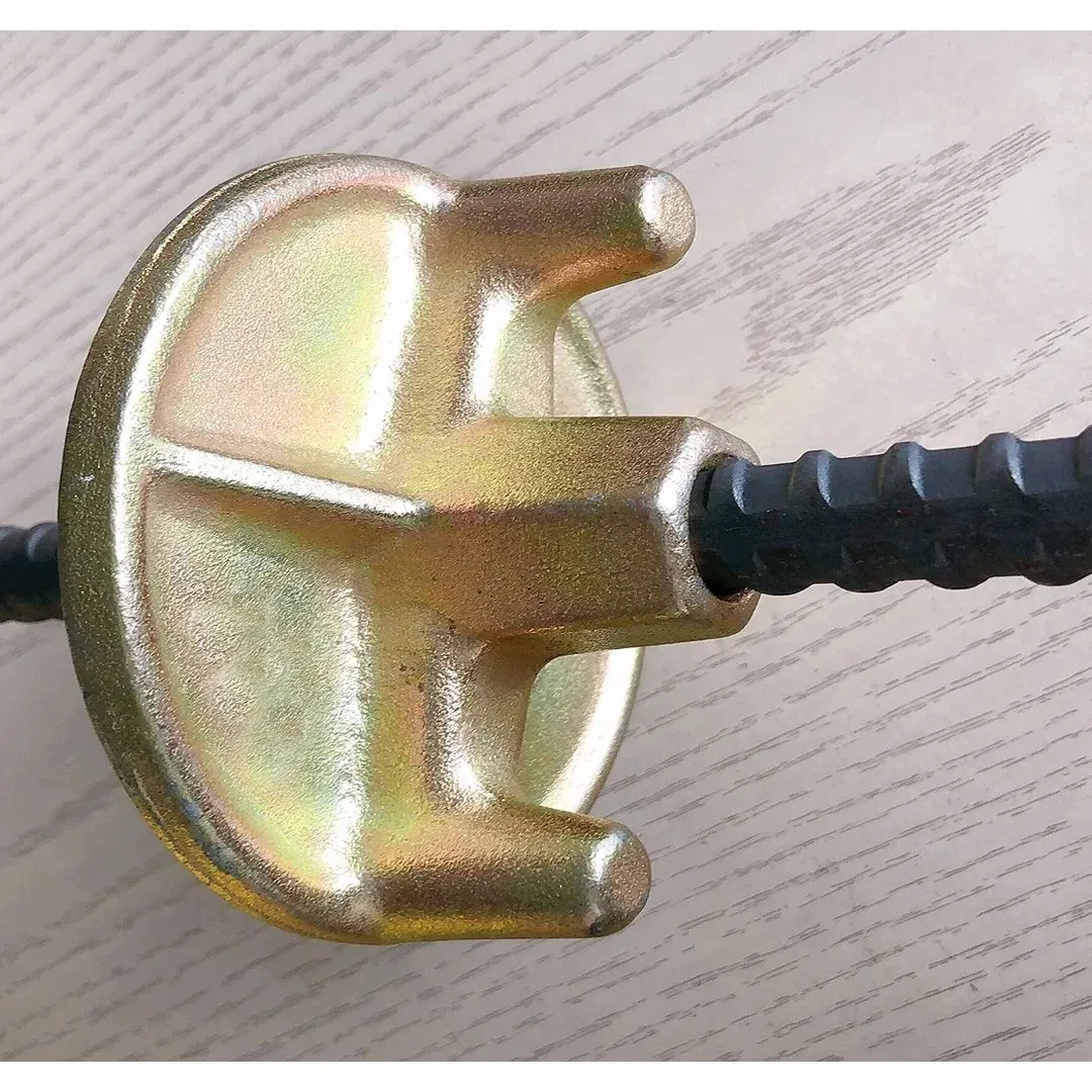 D15/17mm Formwork Accessories - Three-Arm Wing Nut with Large Base Plate for Wall Construction