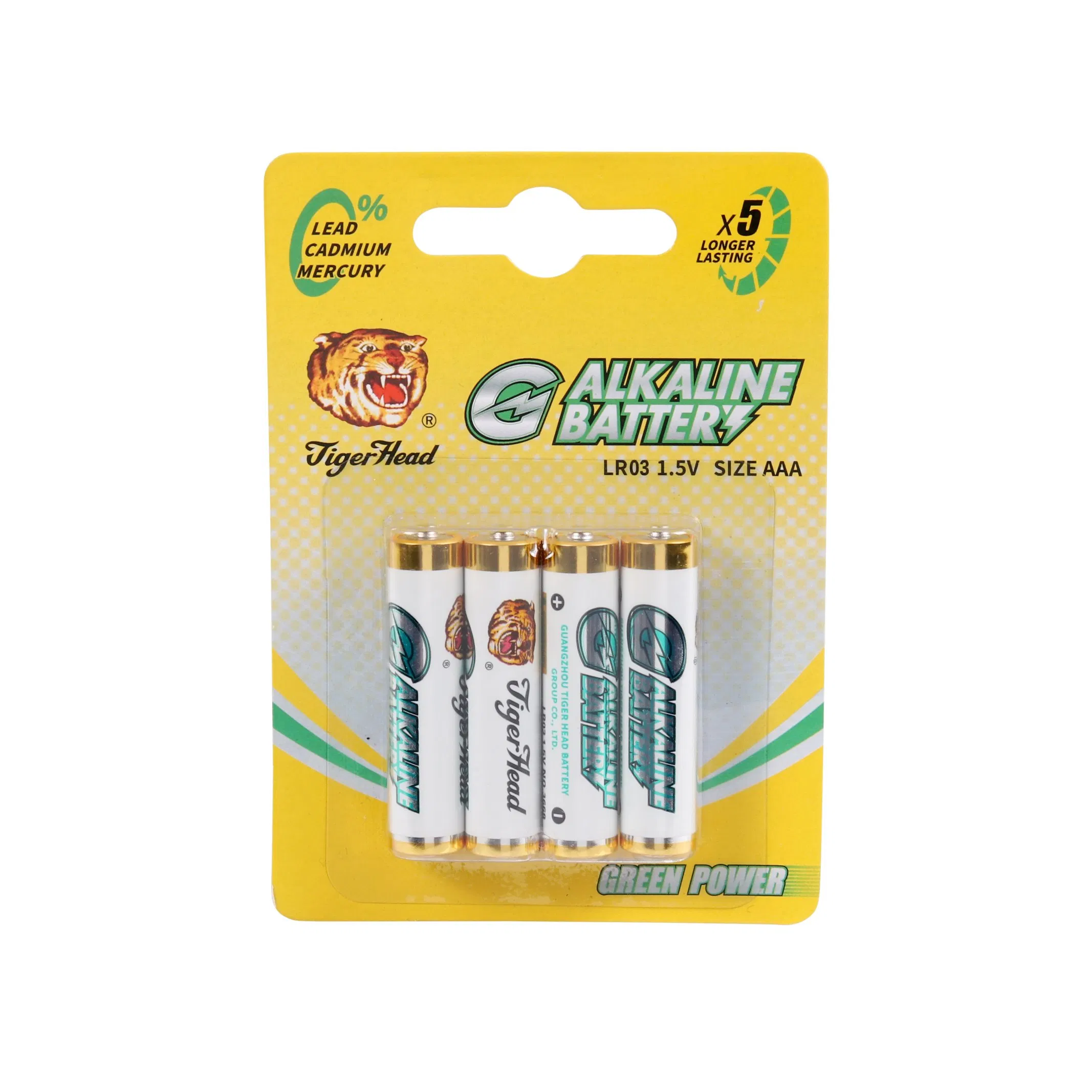 Батарейки щелочные AA Tiger Head G Alkaline LR6