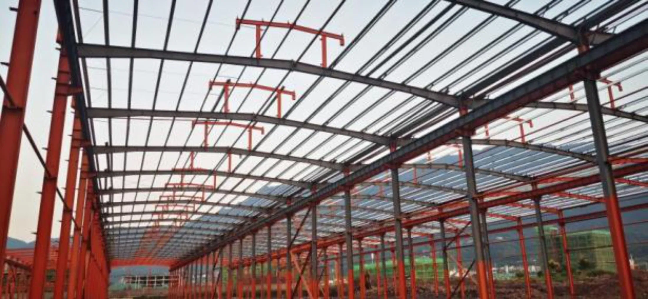 Assemble Workshop Tube Truss H Steel Combination Structure