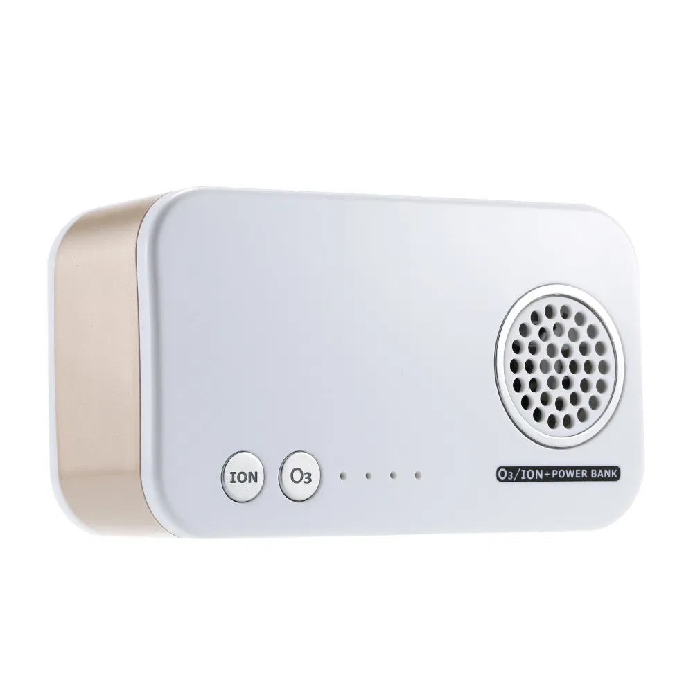 3 in 1 High Quality Mobile Power Bank & Ozone Generator & Ions Purifier