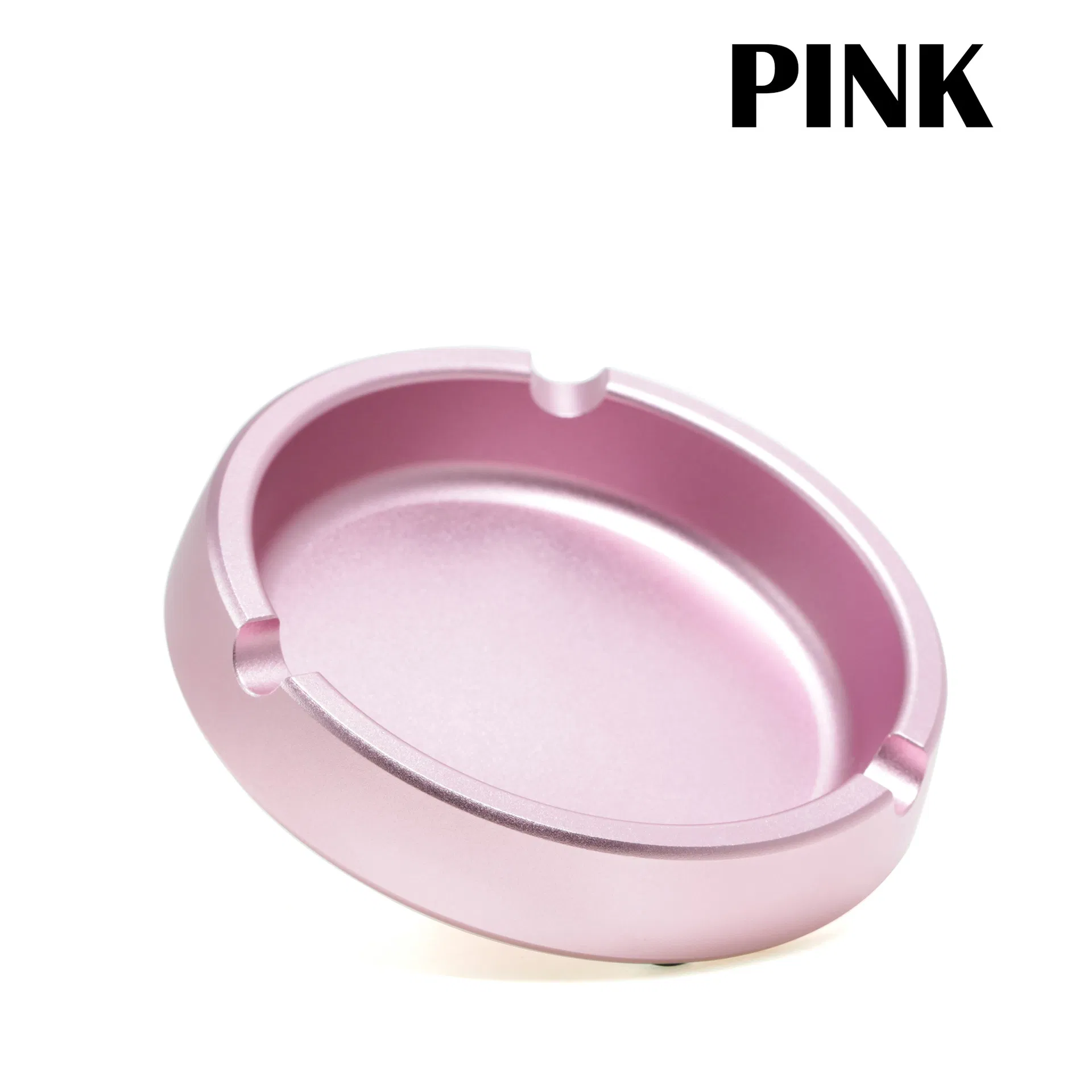 Custom Logo Aluminum Ashtray Round Cigarette Smoking Ashtray for Home Use