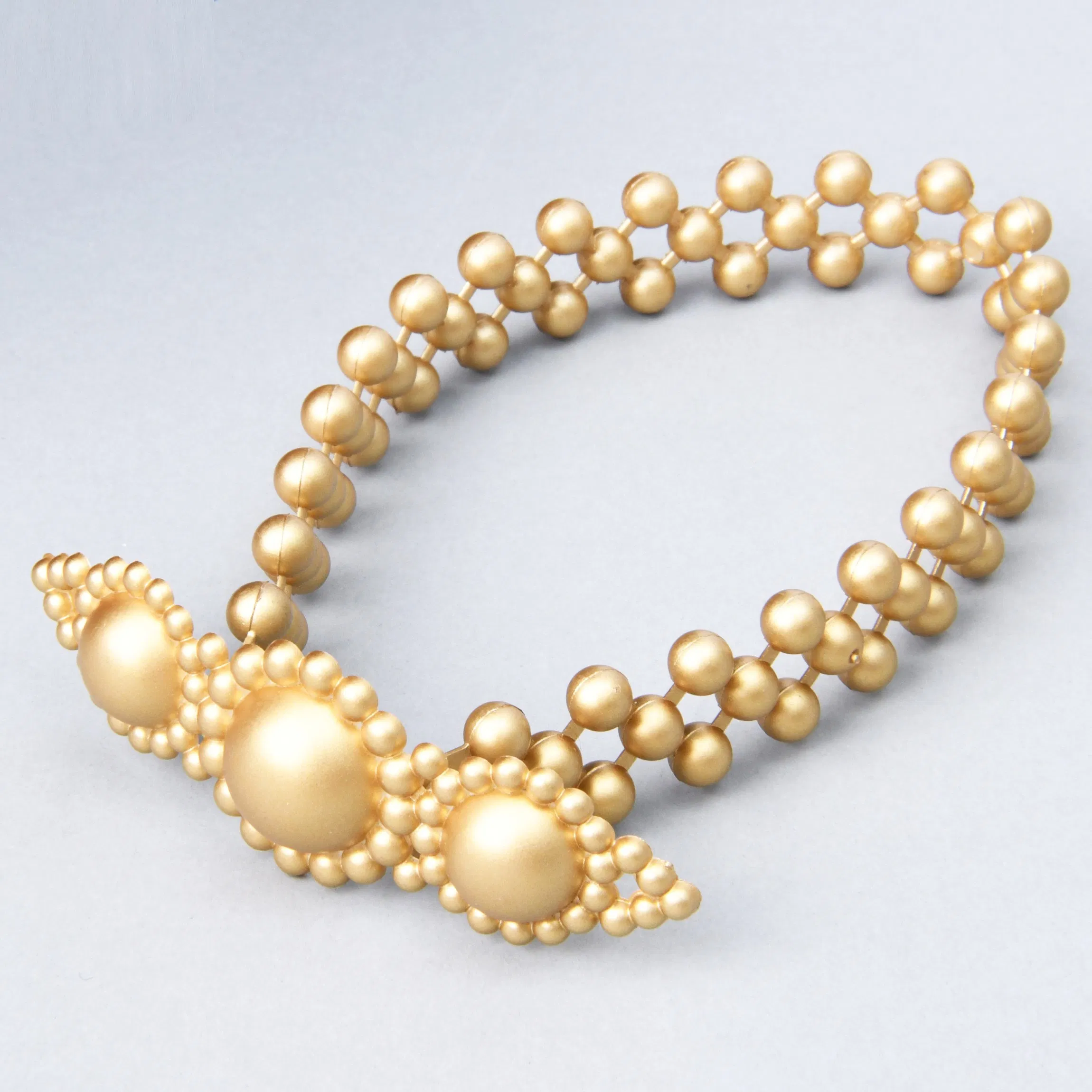 Custom Size 33mm Bead Pearl Magnetic Curtain Tie Backs Decoration Curtain Accessories