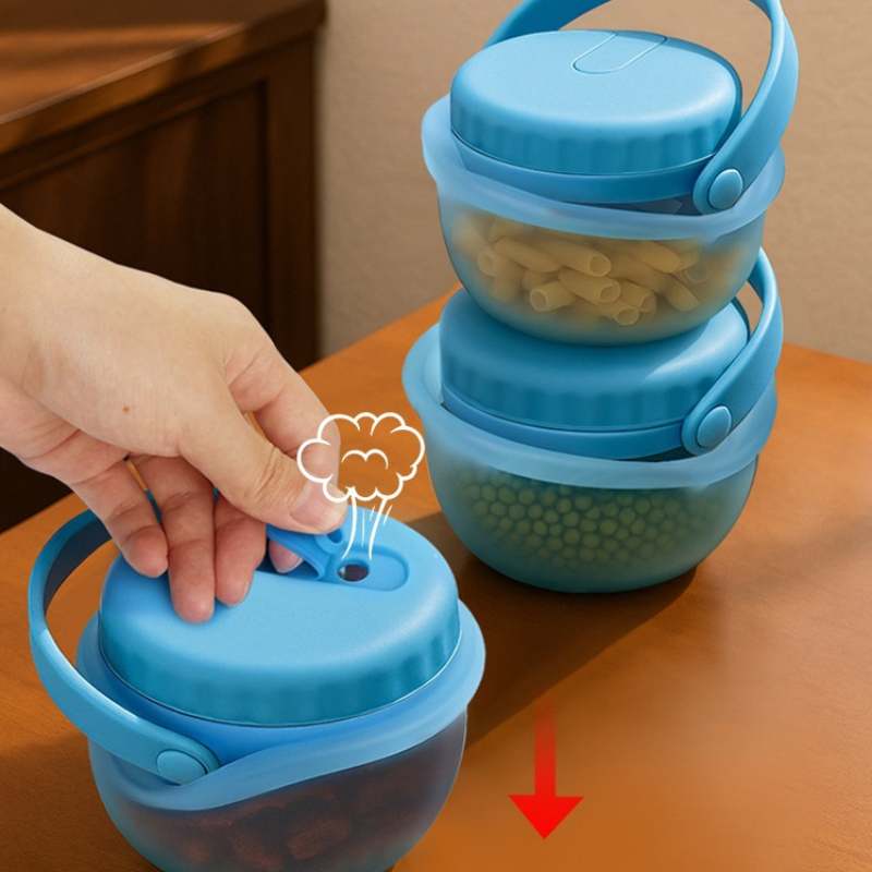 High Quality Silicone Sealed Fresh-Keeping Bag Bucket, Reusable Refrigerator, Food Storage Container
