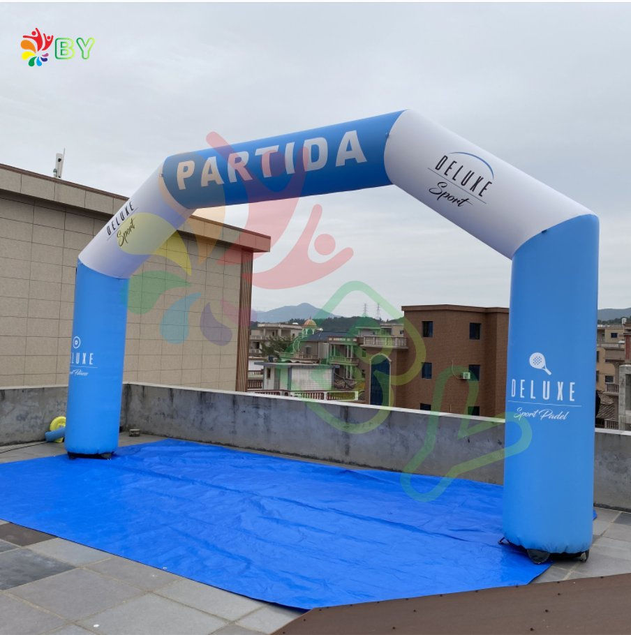 Factory Price Arch Inflatable Gate Customizable Finish & Start Line Arch Inflatable for Race Events and Sports