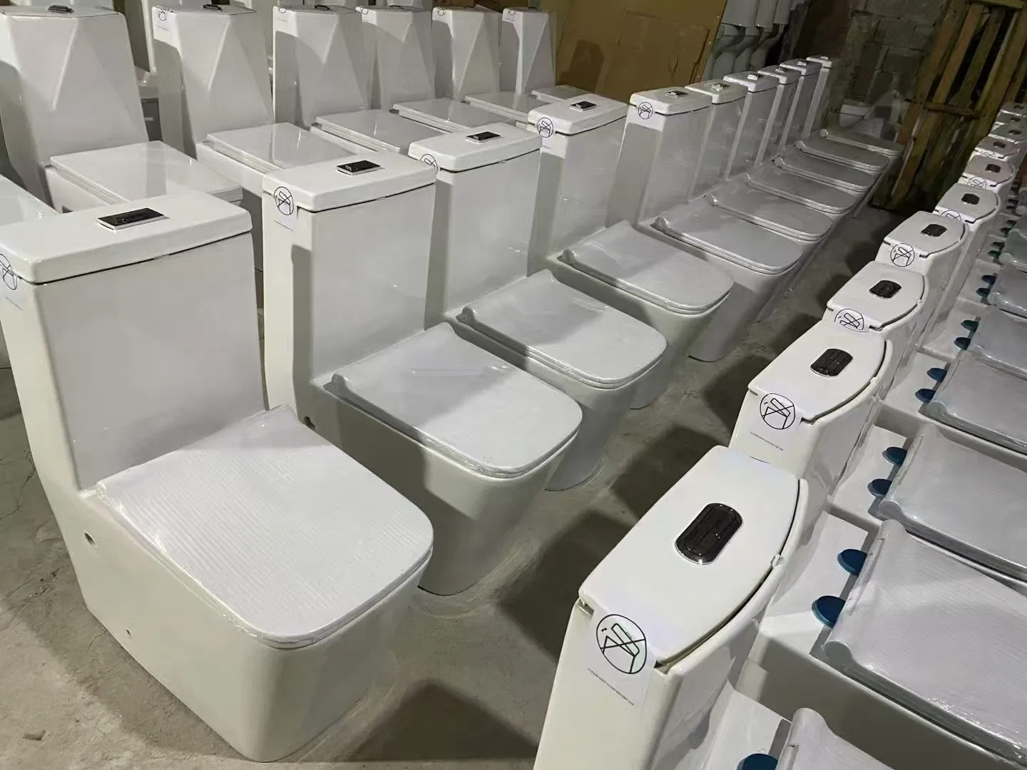 Modern Porcelain Toilet Bowl Dual-Flush Sanitary Ware for Hotels One-Piece Wc Toilet