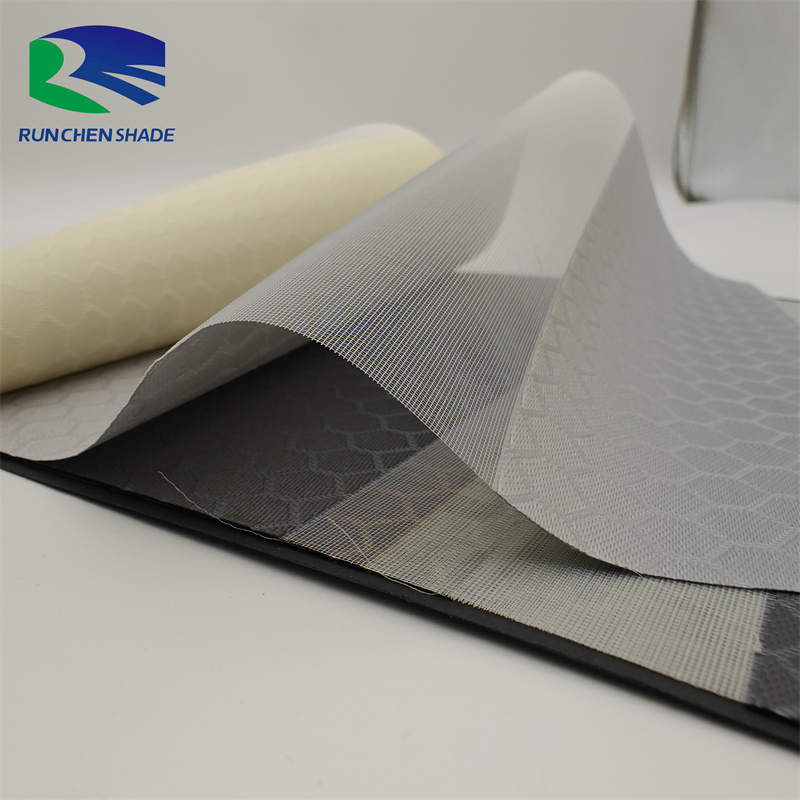 Zebra Roller Blinds Shades White Sheer Day and Night Window Fabric Shade