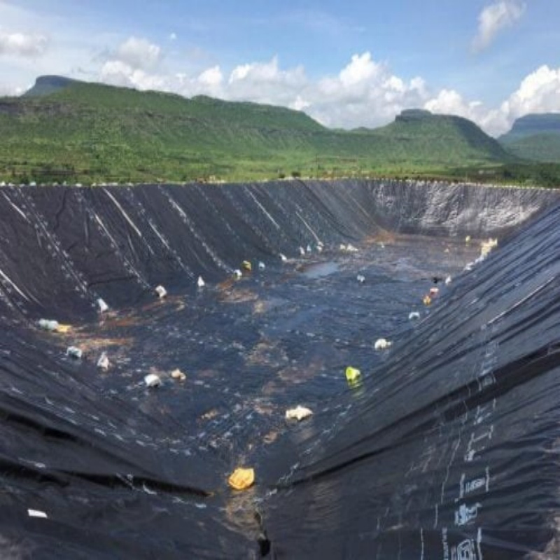 HDPE Waterproof Membrane 1mm~3mm Geomembrane HDPE Dam Liner for Reservoir Dam Landfill in Nigeria
