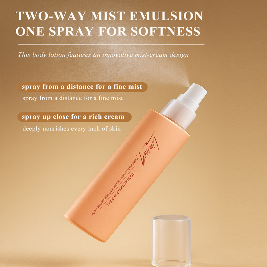 Tea Extract Brightening Body Oil with Nicotinamide for Hydrated Glowing Skin