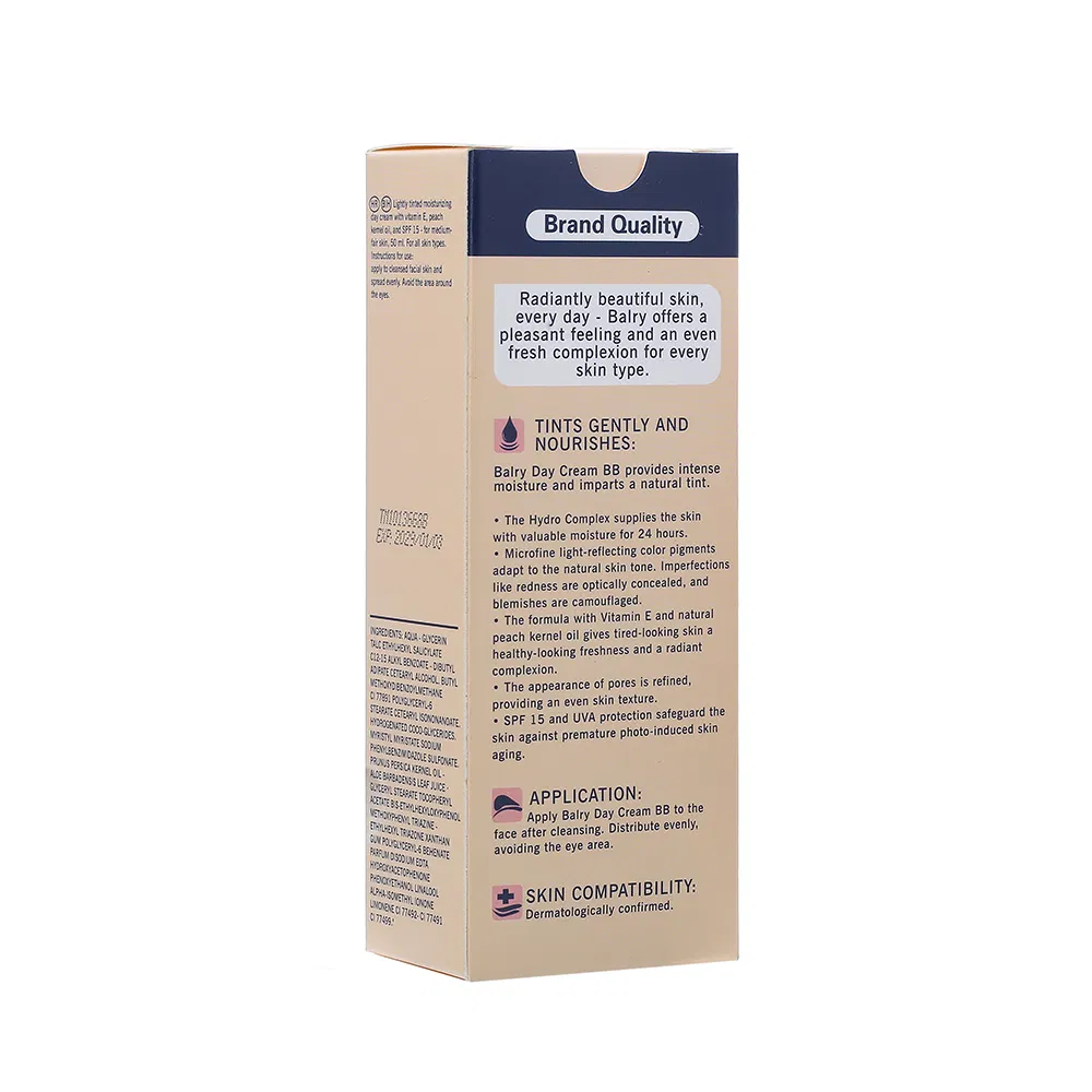 Advanced Waterproof Bb Cream with Vitamin E for Medium Skin