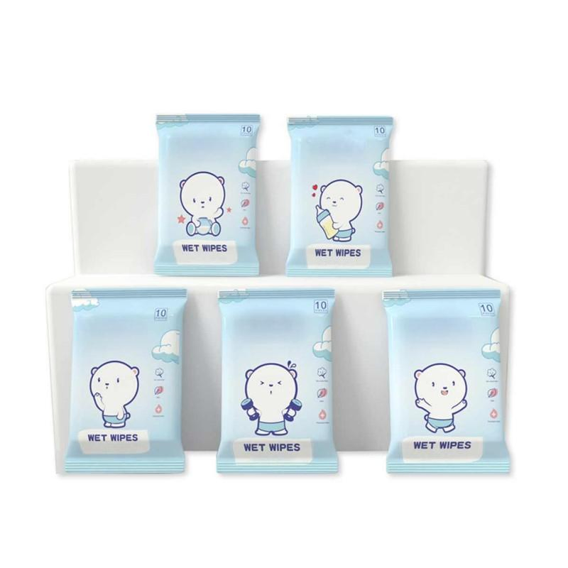 OEM Custom Travel Size Baby Wet Wipes in Bulk Packaging Personal Wet Tissues